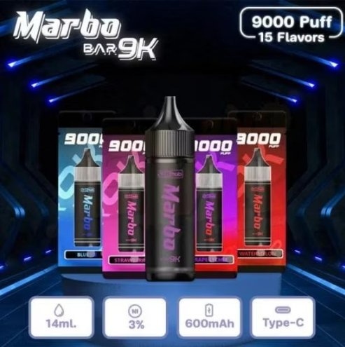 【泰國爆款】Marbo Bar 9000口拋棄式電子煙 | 全新上市 | 超長續航 · 多款人氣口味:圖片 2